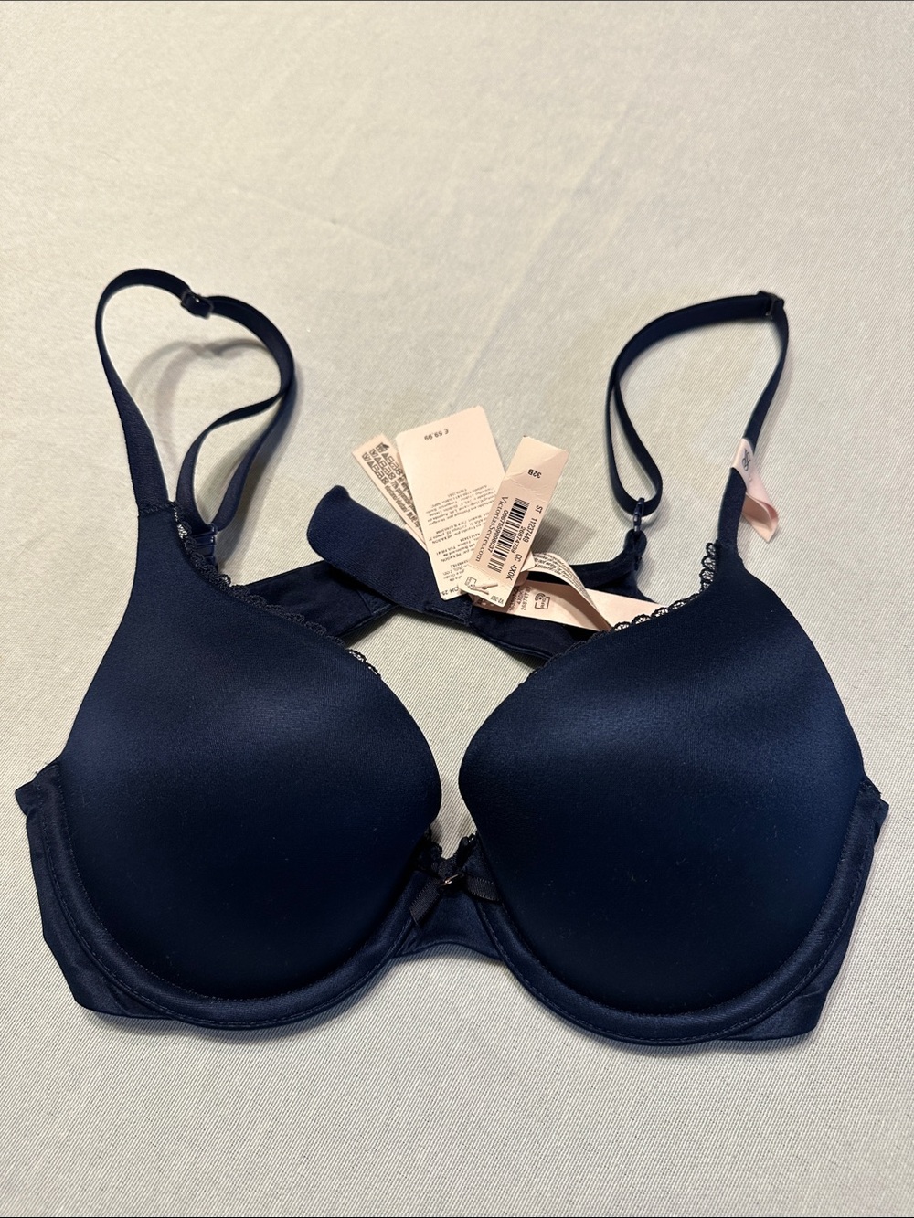 Victoria's Secret Body by Victoria Navy Blue Push-Up Bra